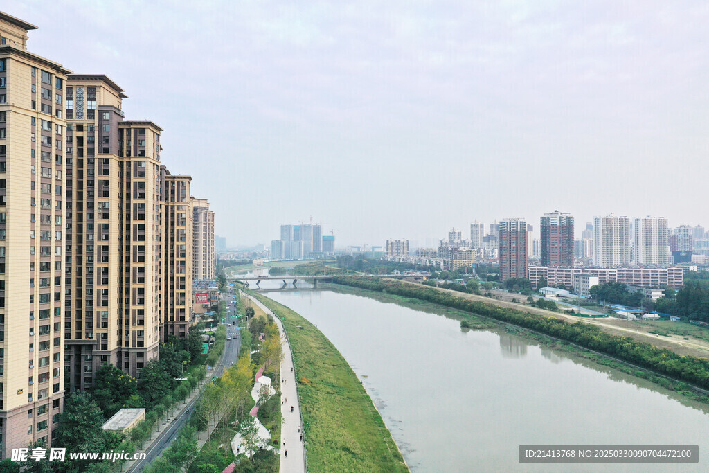 城市全景拍摄