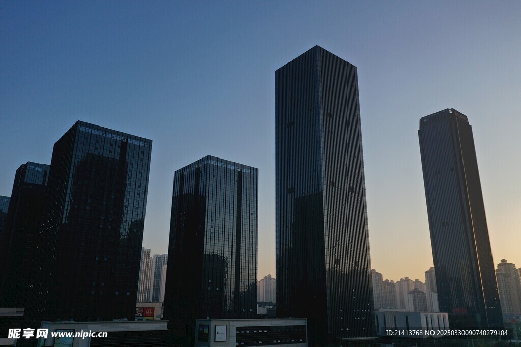 城市全景拍摄