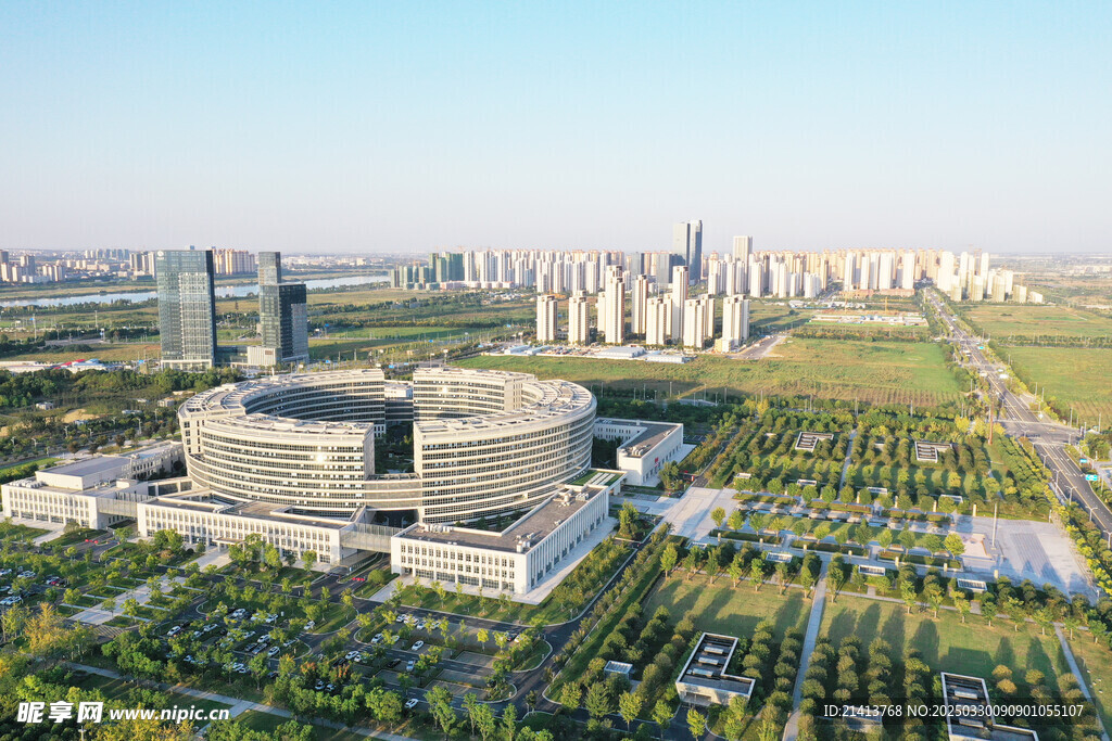 城市全景拍摄