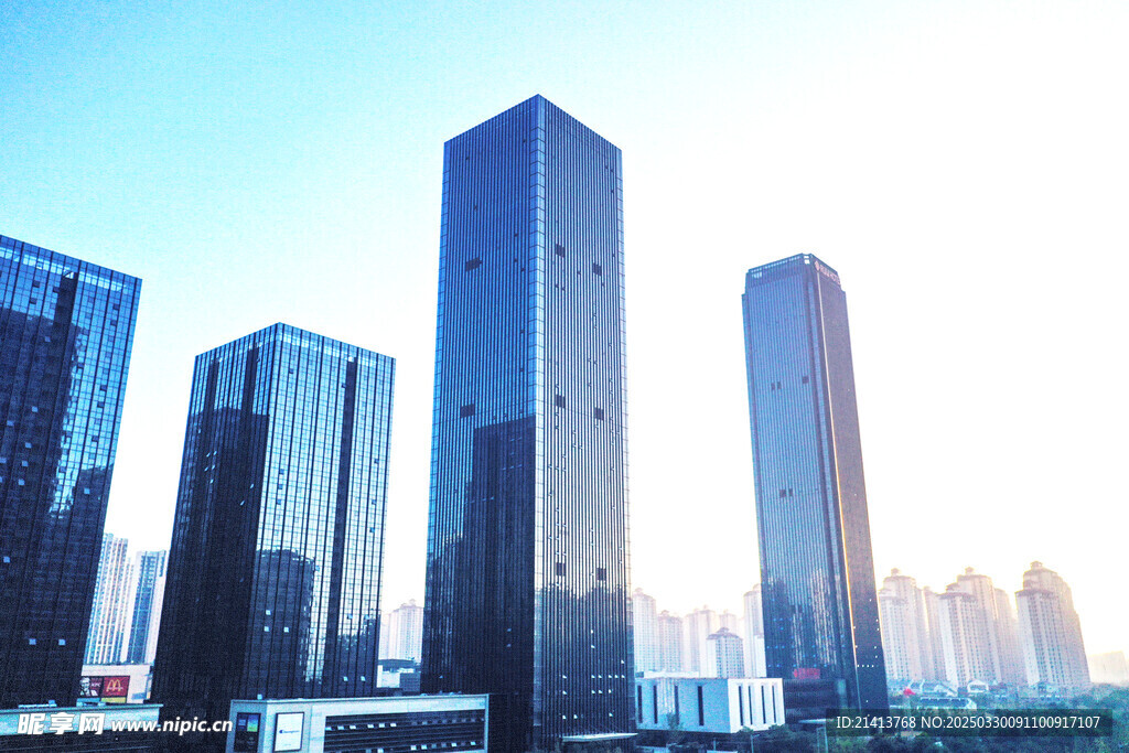 城市全景拍摄