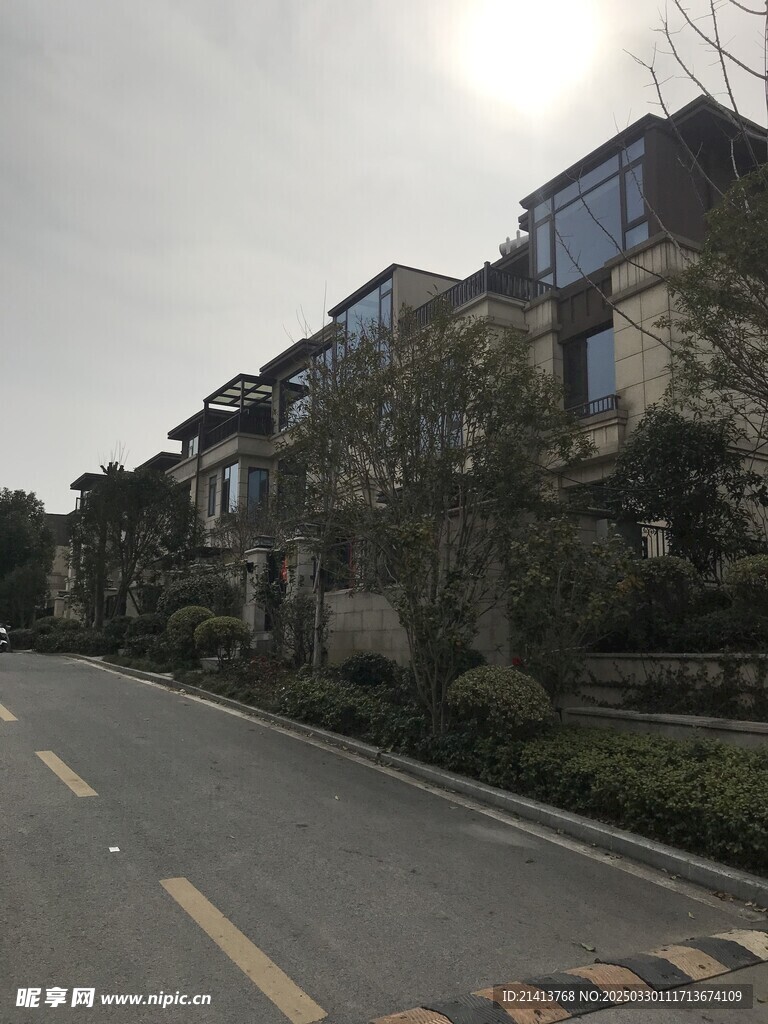 城市小区风景