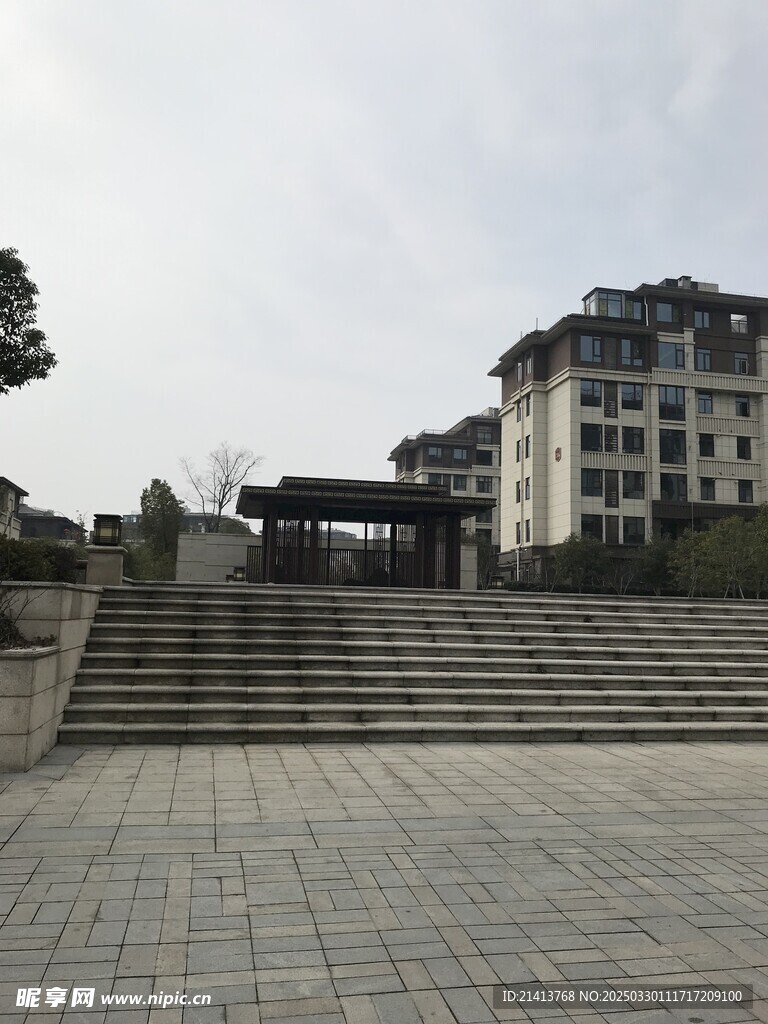 城市小区风景
