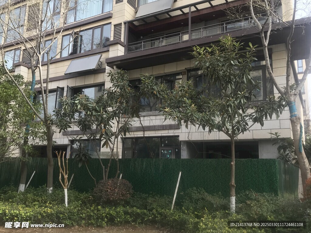 城市小区风景