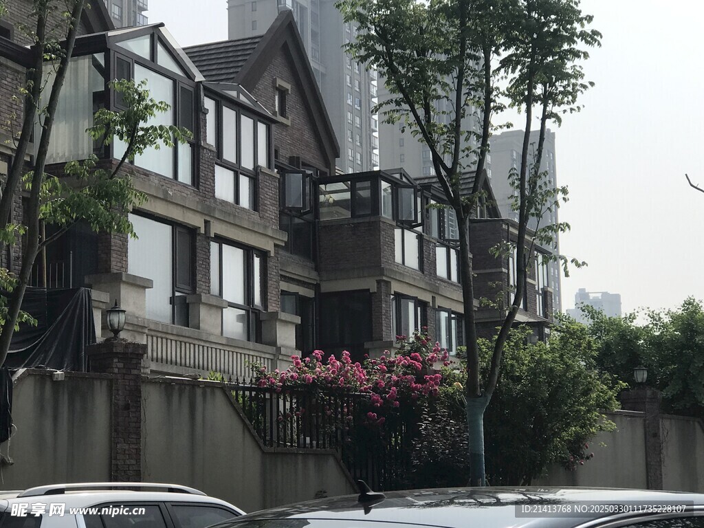城市小区风景