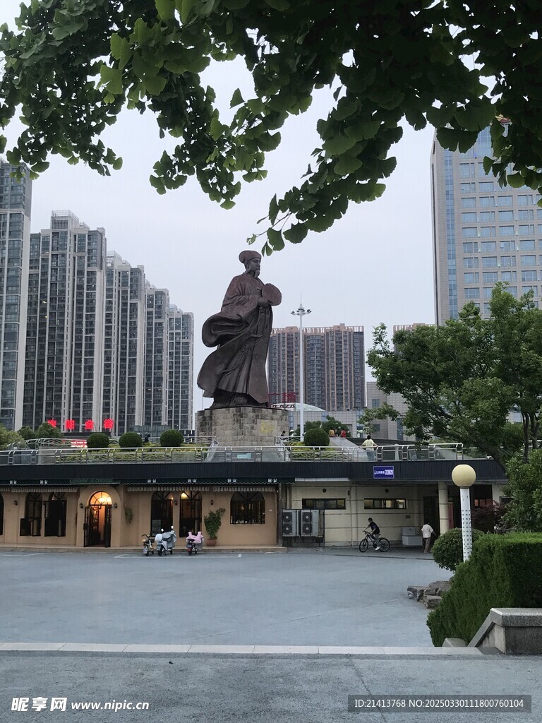 城市小区风景