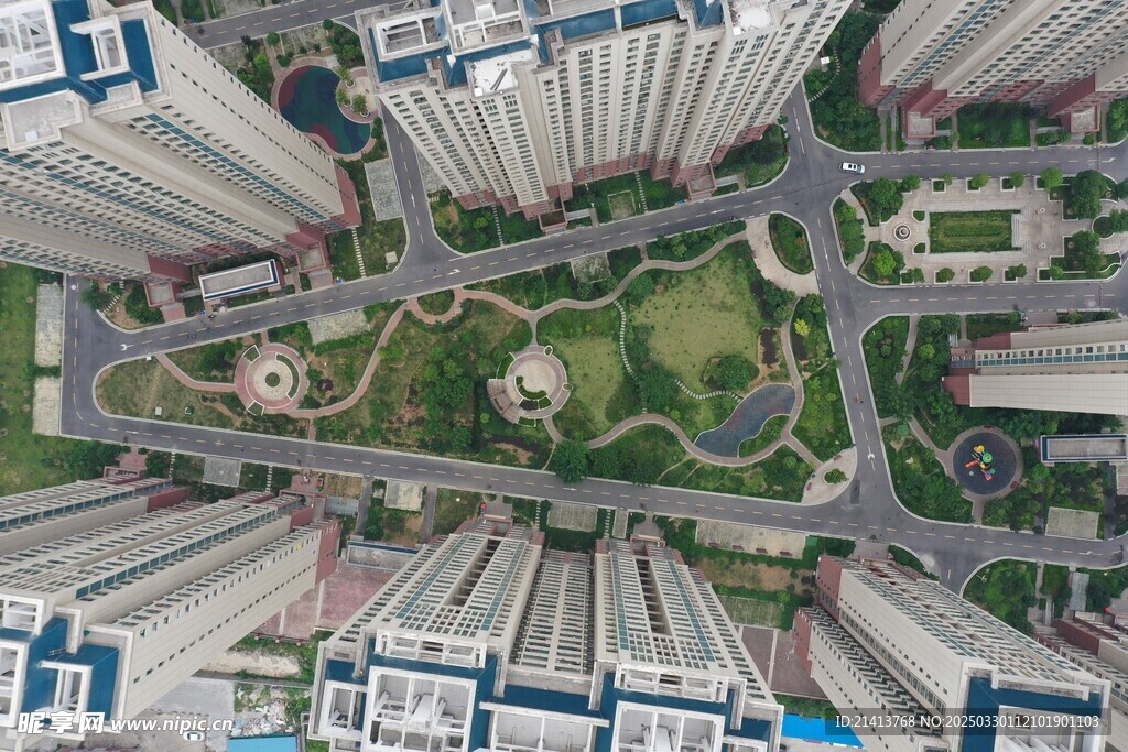 城市小区风景