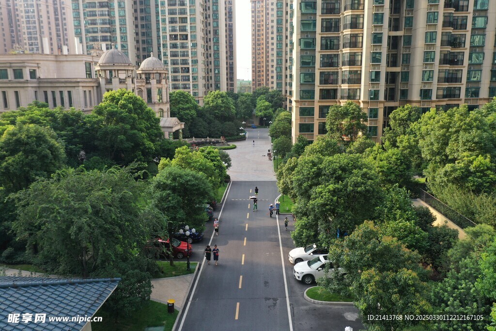 城市小区风景