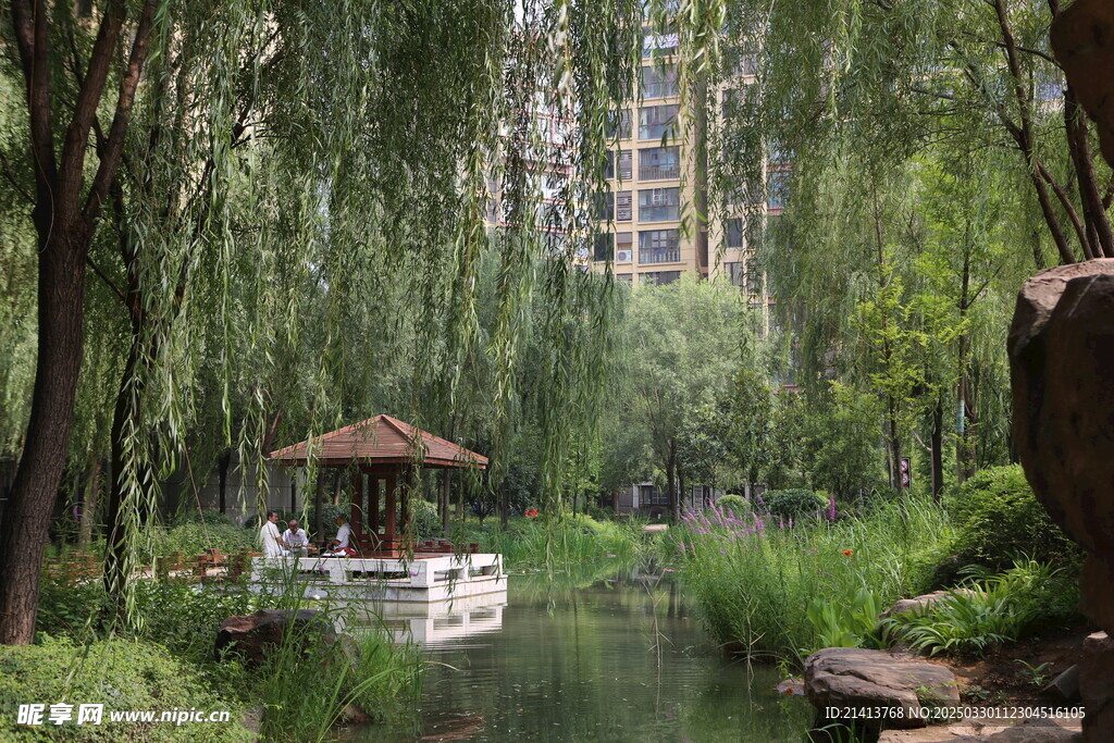 城市小区风景