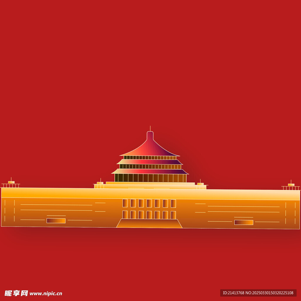 手绘建筑房子