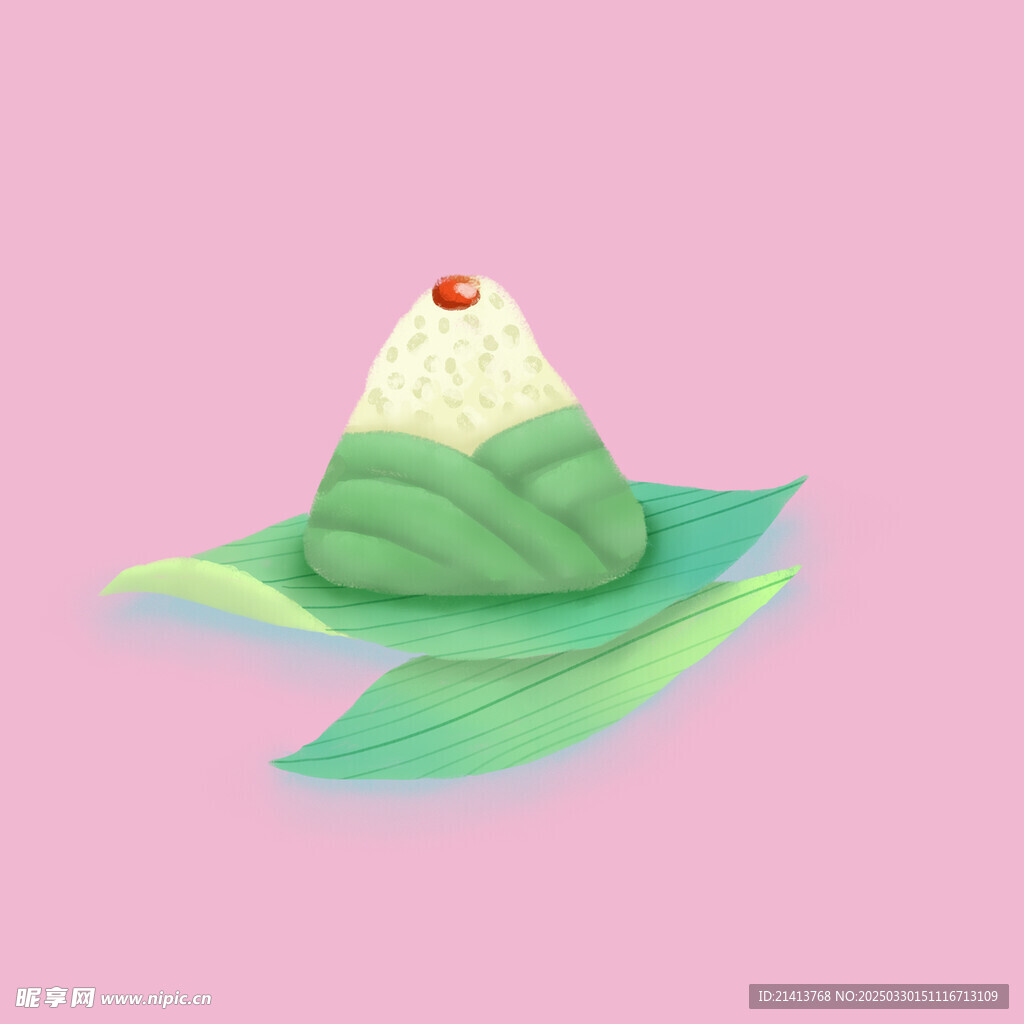 手绘端午粽子