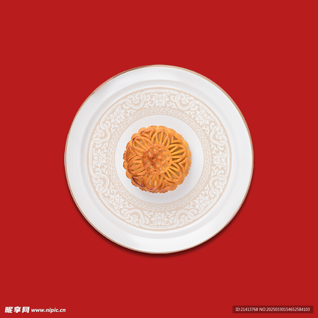 手绘月饼