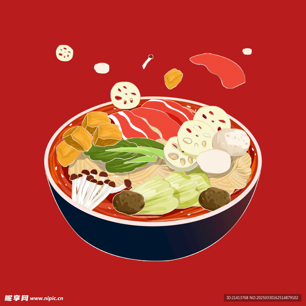 手绘麻辣烫 