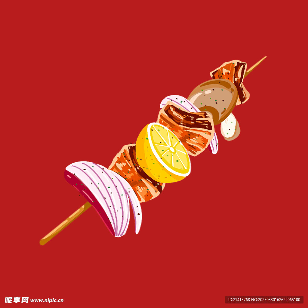 手绘麻辣烫