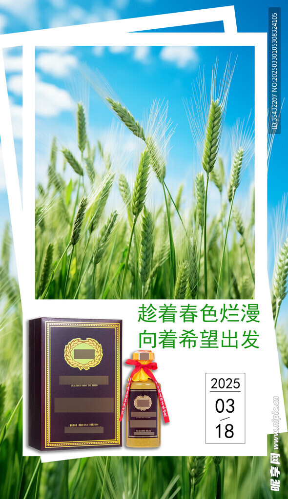白酒宣传图