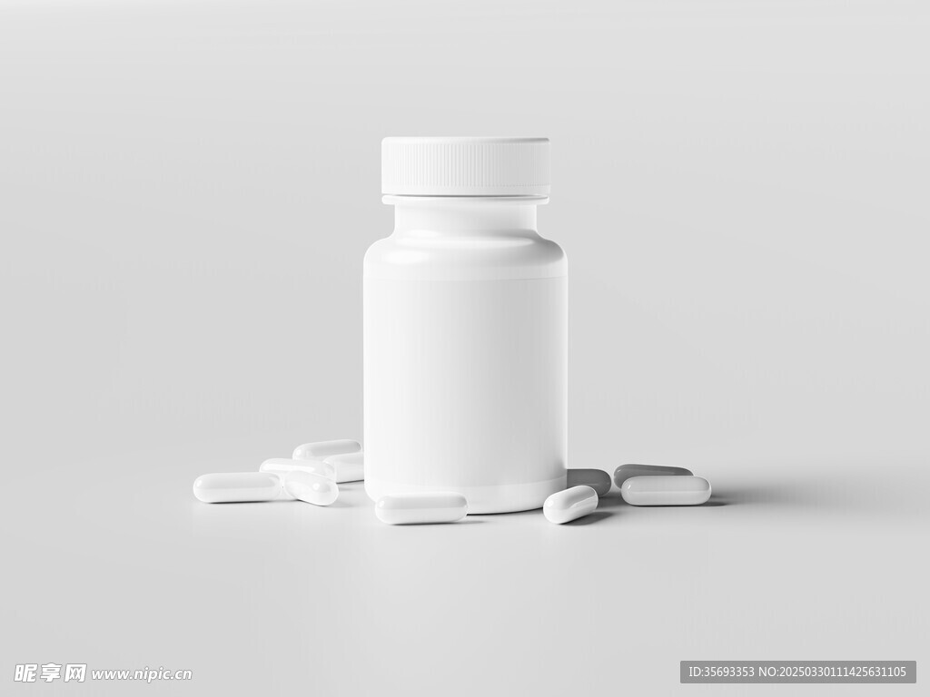 药瓶样机