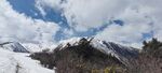 雪山 天空 高山