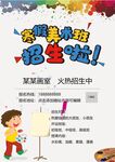 培训招生海报         