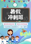 培训招生海报         