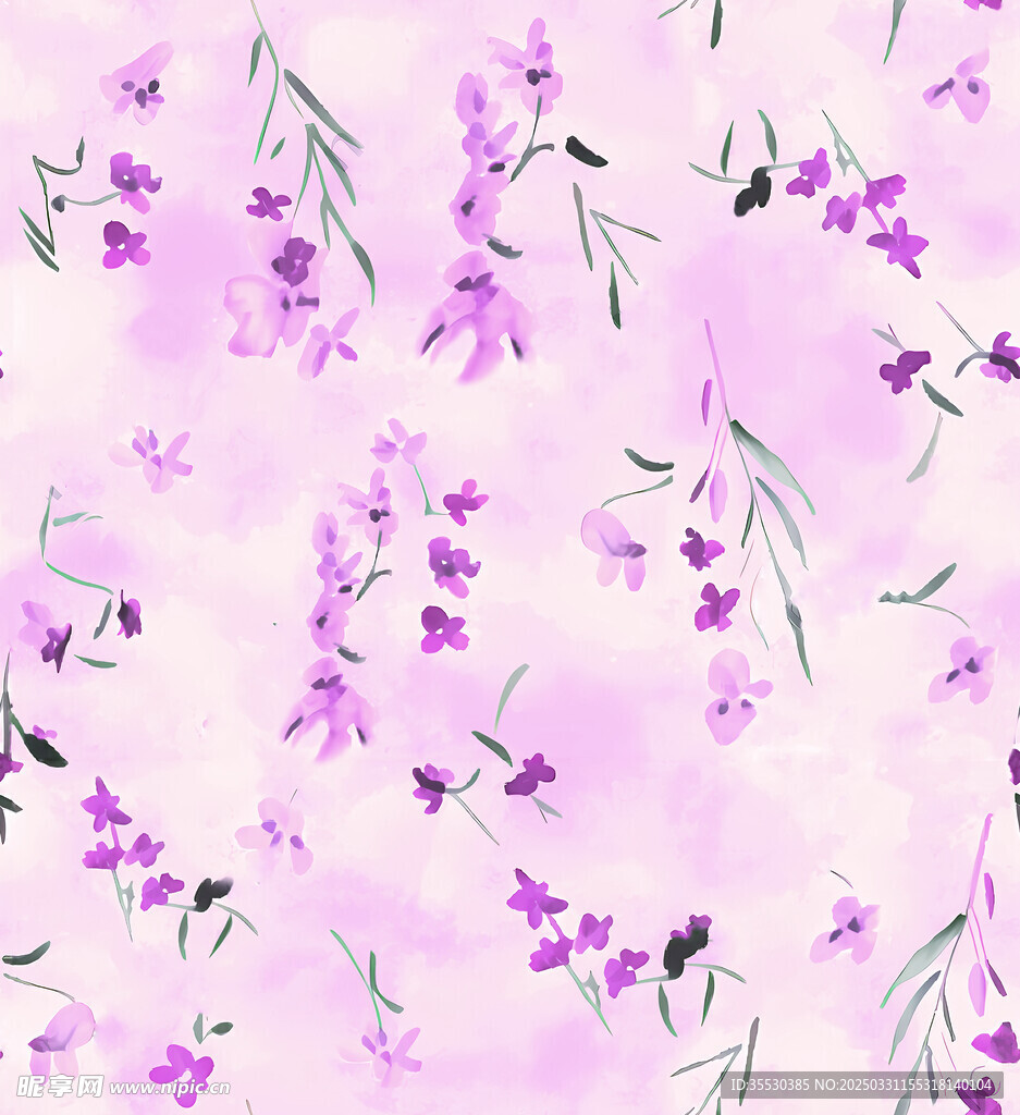 扎染花