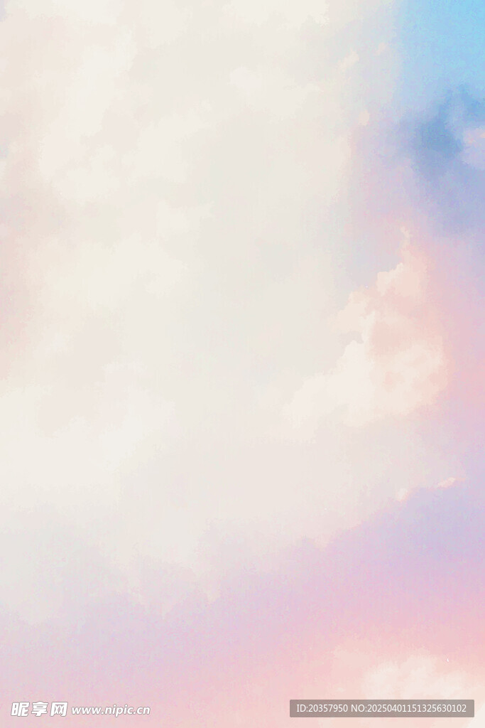  水彩天空 