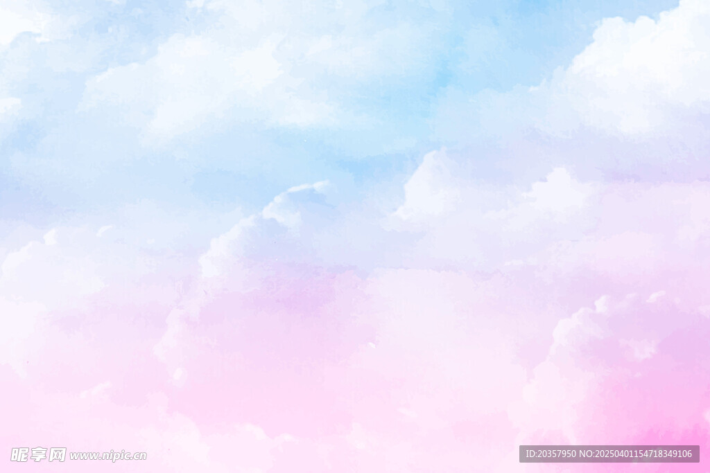 多彩天空背景  
