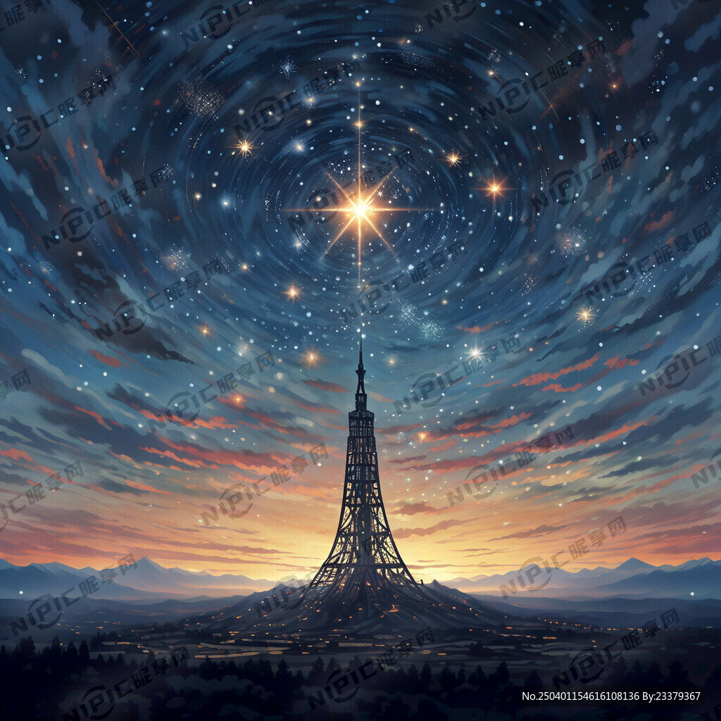 北斗七星   七星连珠 矢量