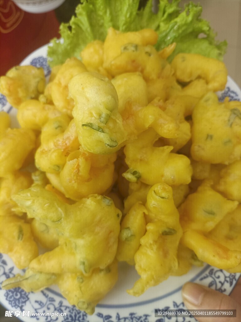 干炸虾仁