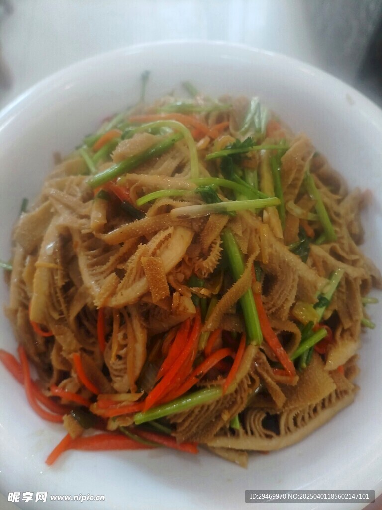 炒牛百叶