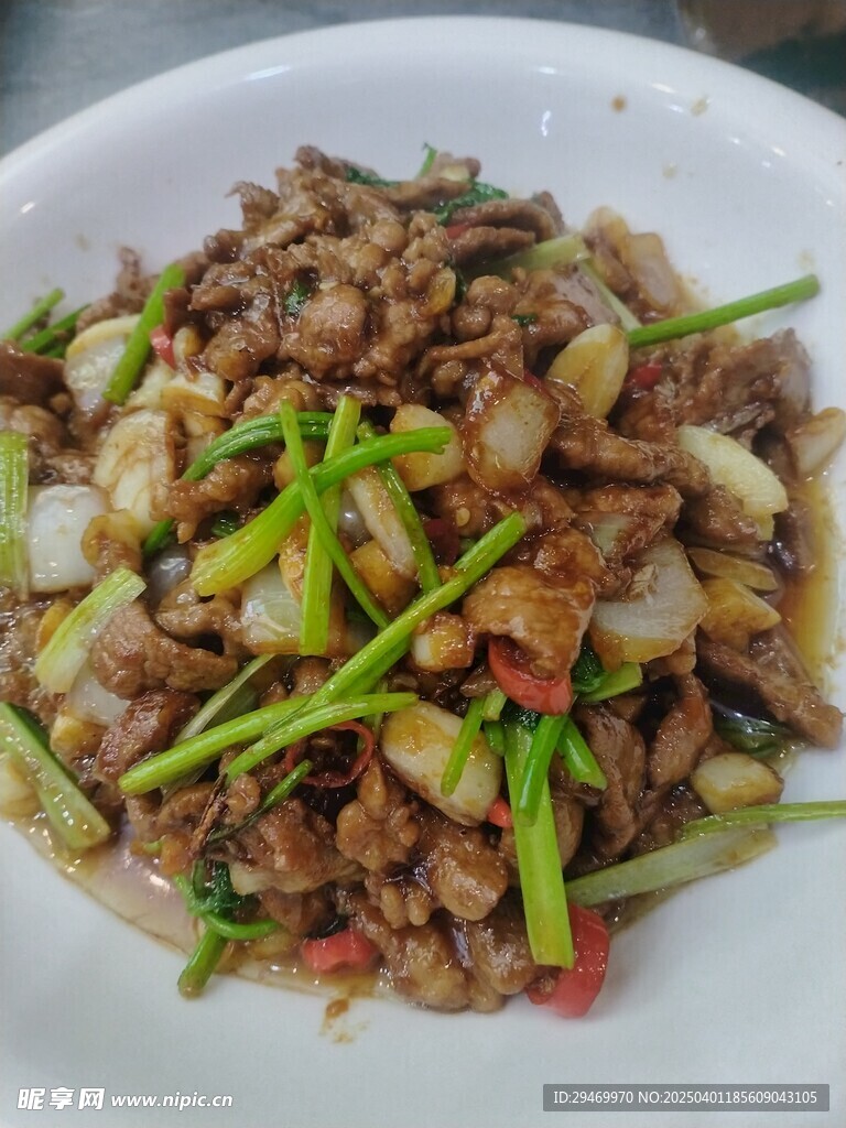 蒜香羊肉