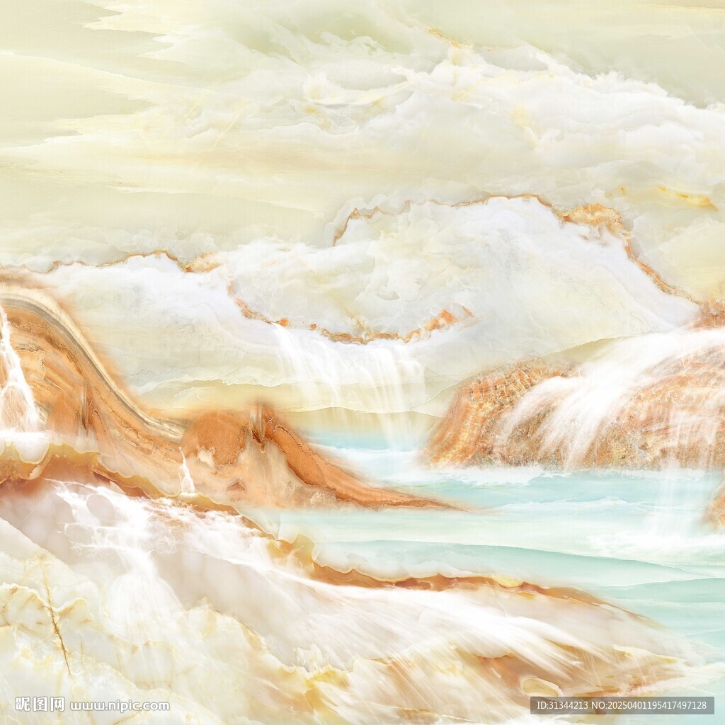 流水大理石