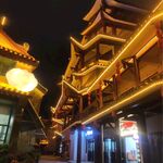 夜景古楼