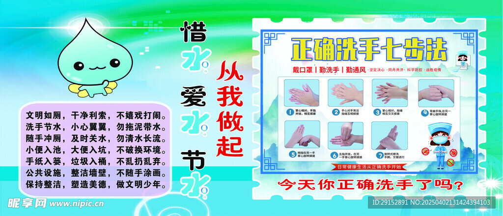 七步洗手法