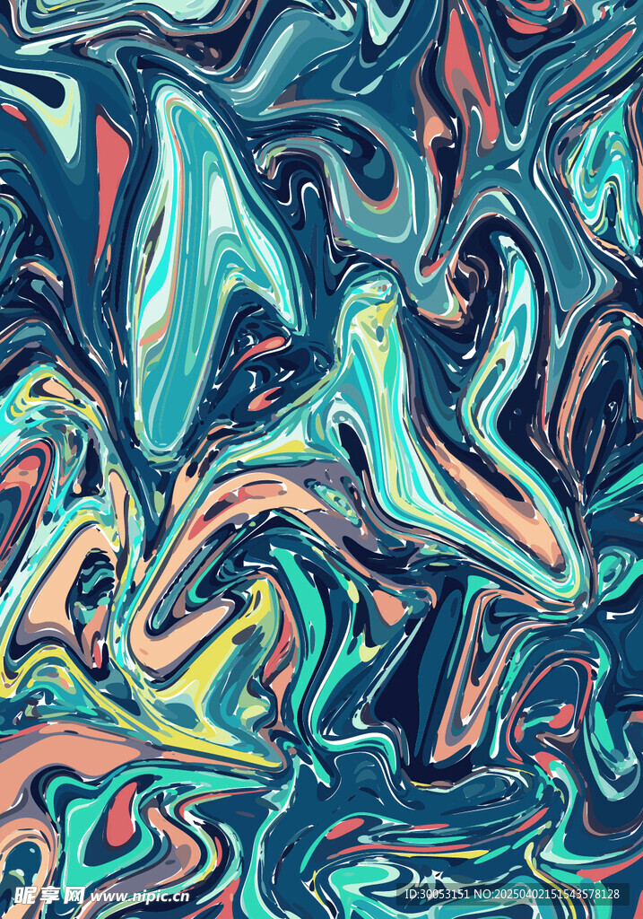 抽象流体背景