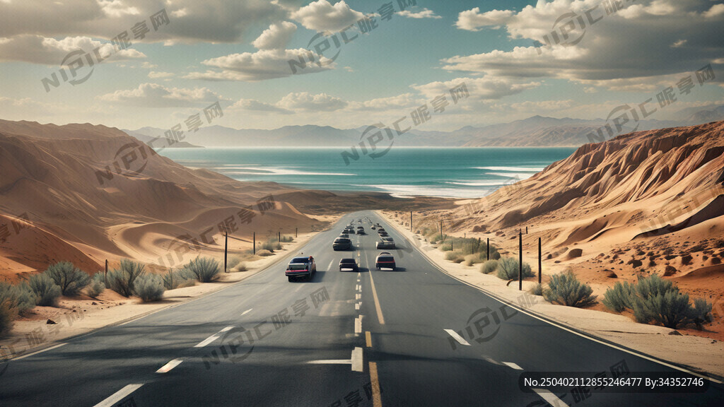 海与沙漠公路的碰撞