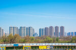 现代化城市天际线景观