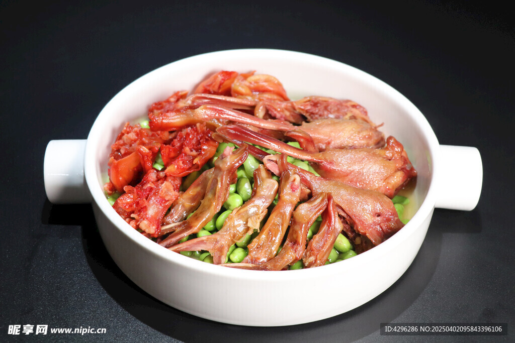 蒸鸭四样