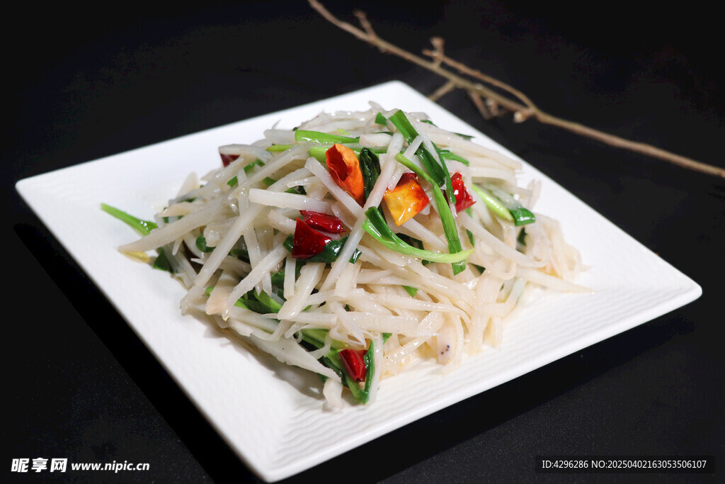 清炒豆芽