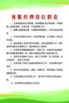 客服经理岗位职责