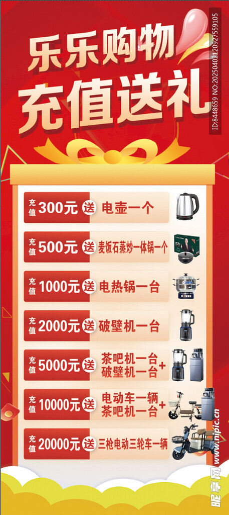 购物充值