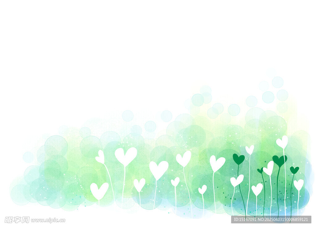 卡通手绘花卉插画元素