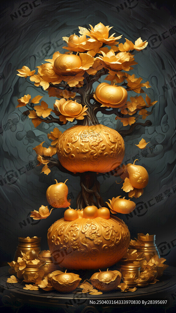 吉祥 葫芦 招财金元宝树