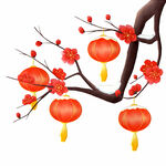 梅花刺绣效果