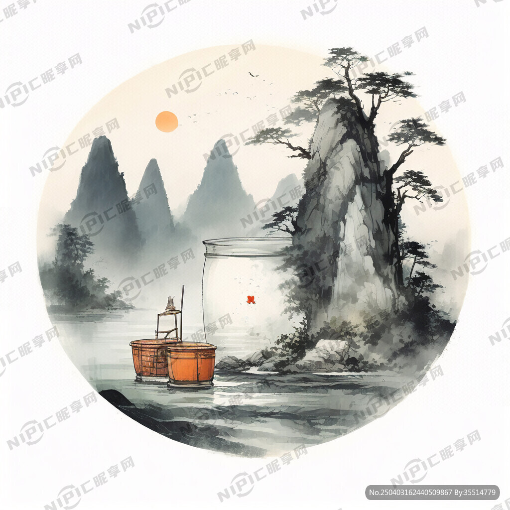 米酒标贴