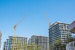 高层建筑施工工地