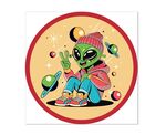 圆鼠标垫模板