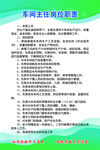 车间主任岗位职责