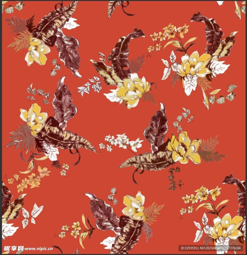 手绘花 大花