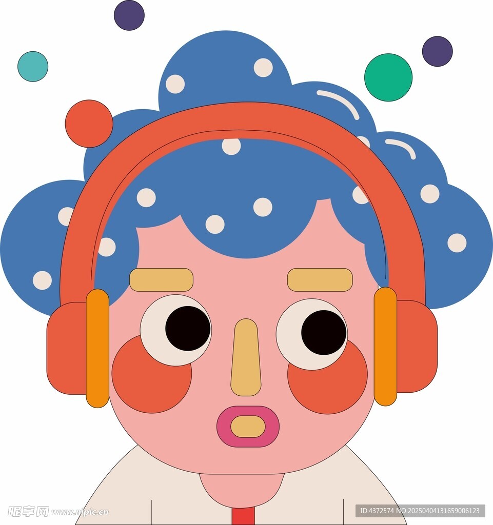 商场元素 矢量人物