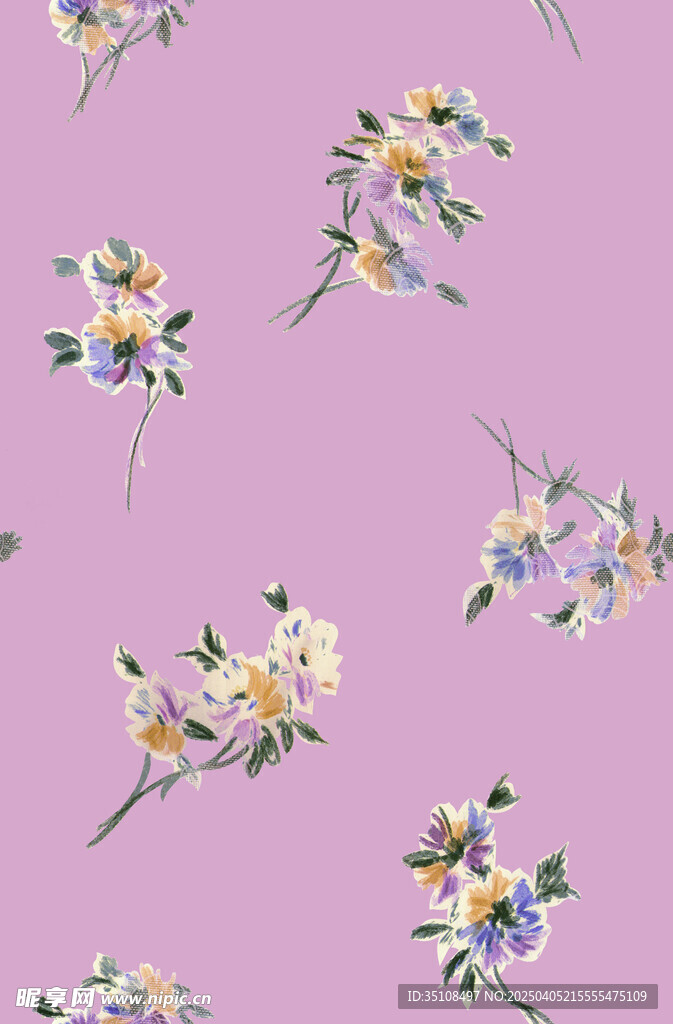 手绘花