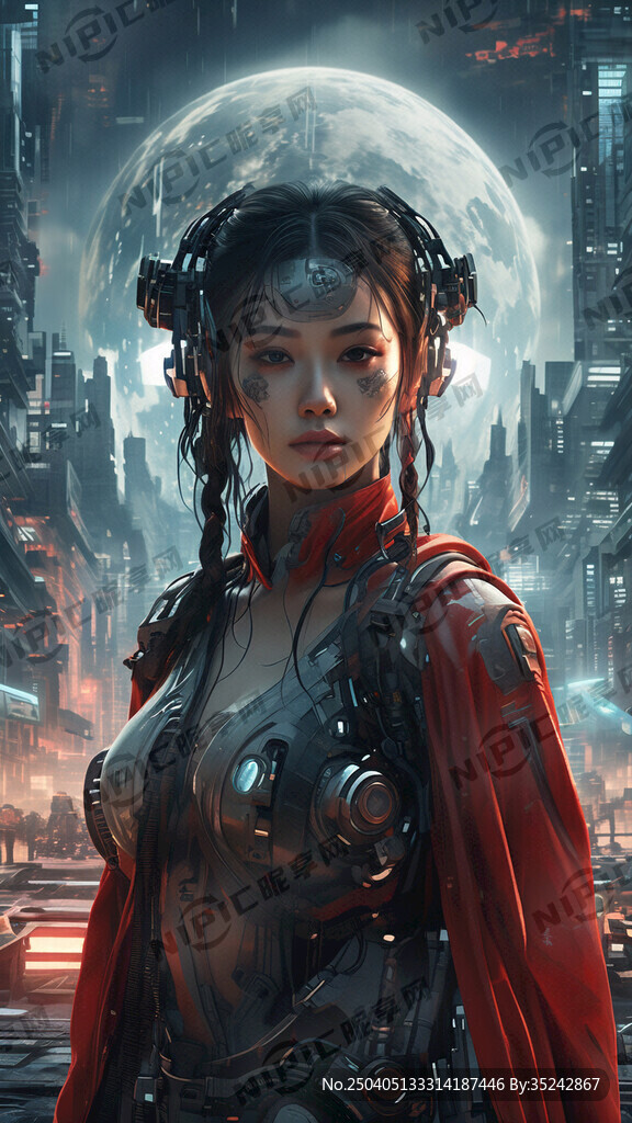 末世 未来 科技 美女